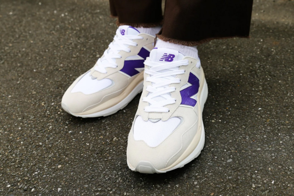 Giày New Balance 5740 'Sea Salt Purple' M5740SB1 - Ảnh 2