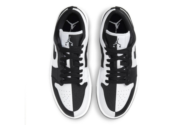 Giày Nike Wmns Air Jordan 1 Low SE Homage 'White Black' DR0502-101 - Ảnh 6