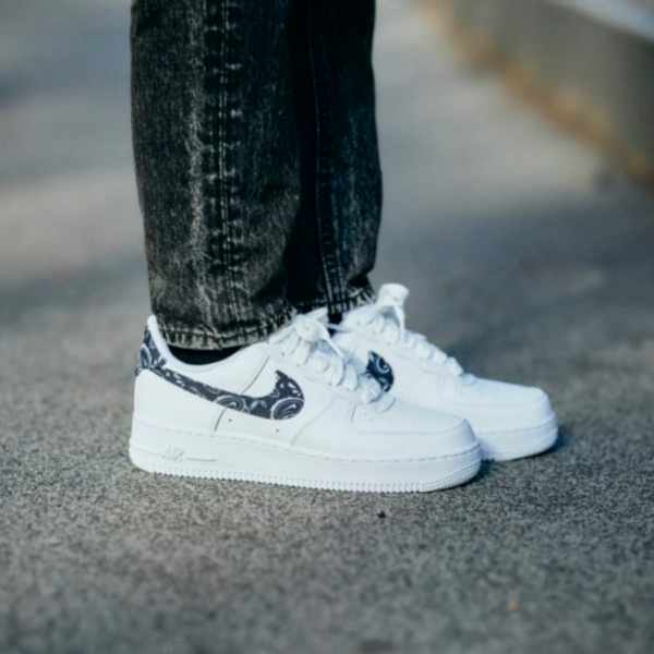 Giày Nike Wmns Air Force 1 '07 Essentials 'Black Paisley' DH4406-101 - Ảnh 2
