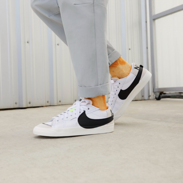 Giày Nike Blazer Low '77 Jumbo 'White Black' DN2158-101 - Ảnh 2