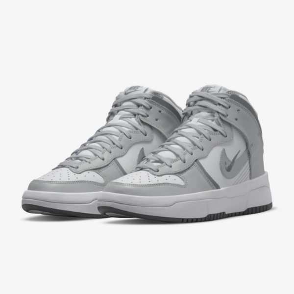 Giày Nike Dunk High Up 'Light Smoky Gray' DH3718-106 - Ảnh 9