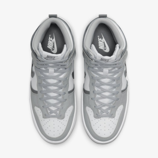 Giày Nike Dunk High Up 'Light Smoky Gray' DH3718-106 - Ảnh 10