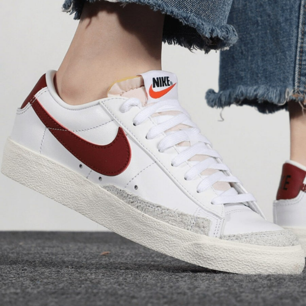 Giày Nike Blazer Low '77 (GS) 'Team Red' DA4074-102 - Ảnh 3