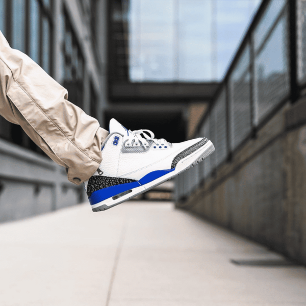 Giày Nike Air Jordan 3 Retro 'Racer Blue' CT8532-145 - Ảnh 4
