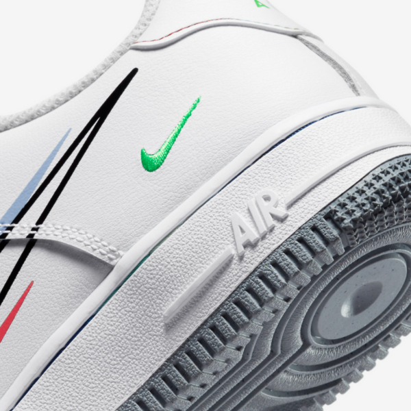 Giày Nike Air Force 1 Low GS 'Multi Swoosh' DM9473-100 - Ảnh 5