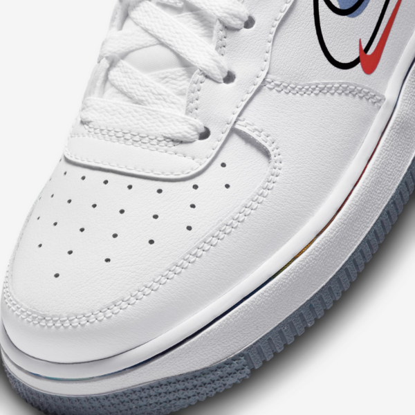 Giày Nike Air Force 1 Low GS 'Multi Swoosh' DM9473-100 - Ảnh 4