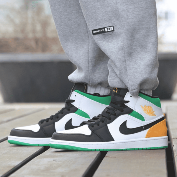 Giày Nike Air Jordan 1 Mid SE 'Oakland' 852542-101 - Ảnh 2