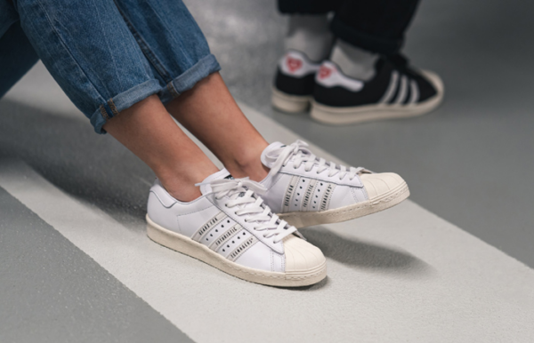 Giày Adidas Human Made x Superstar 'Gears For Futuristic Teenagers White' FY0730 - Ảnh 5