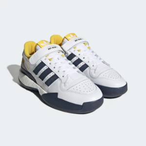 Alternative view of Giày Adidas Forum Low x Human Made 'Hazy Yellow Navy' S42975