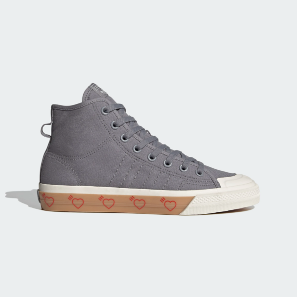 Giày Adidas Human Made x Nizza High 'Grey' FY5187 - Ảnh 2