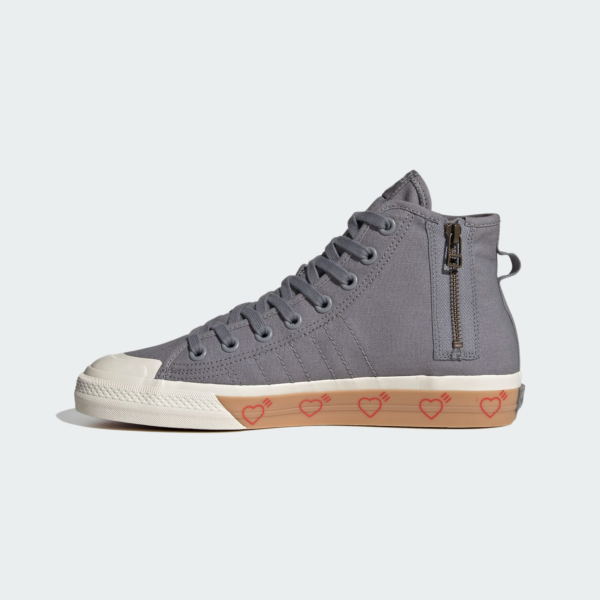 Giày Adidas Human Made x Nizza High 'Grey' FY5187 - Ảnh 3