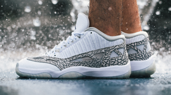 Giày Nike Air Jordan 11 Retro Low IE 'Cobalt' 2015 306008-102 - Ảnh 2