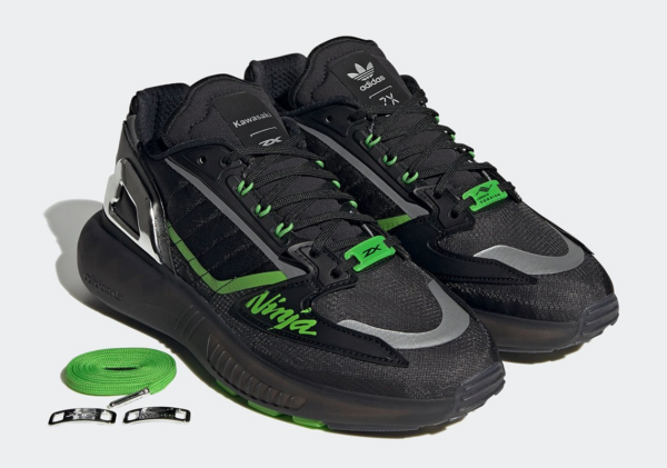 Giày Adidas ZX 5K Boost 'Kawasaki Ninja' GW3359 - Ảnh 5