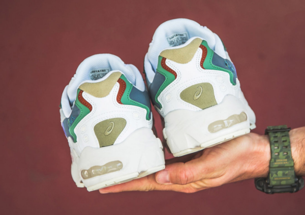 Giày Asics Hypebeast x Gel Kayano 5 Meadow 1021A180 101 - Ảnh 7