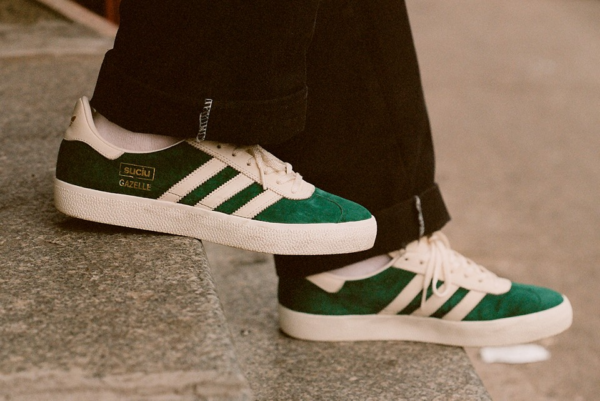 Giày Adidas Mark Suciu x Gazelle ADV 'Collegiate Green' GY3688 - Ảnh 3
