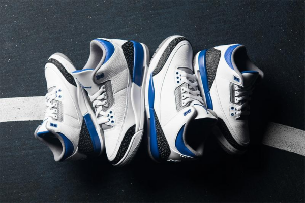 Giày Nike Air Jordan 3 Retro 'Racer Blue' CT8532-145 - Ảnh 5