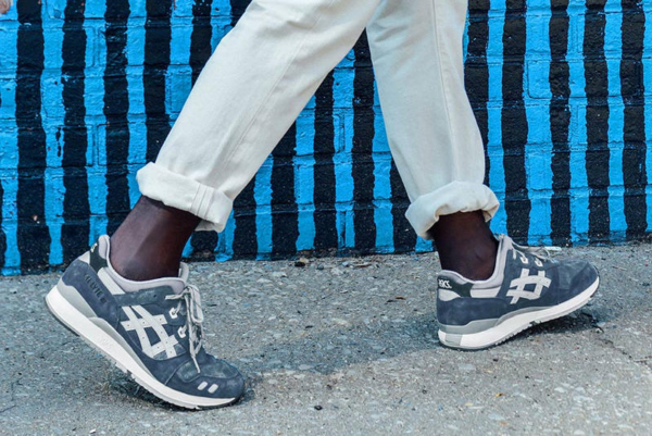 Giày Asics J.Crew x Gel Lyte 3 Tin Roof H64KK 0639 - Ảnh 4