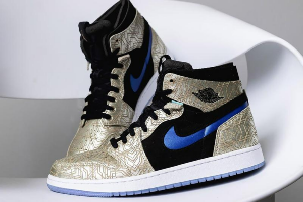 Giày Nike Air Jordan 1 Zoom Comfort 'Gold Laser' DQ0659-700 - Ảnh 4