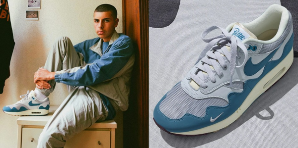 Giày Nike Patta x Air Max 1 'Noise Aqua' DH1348-004 - Ảnh 7