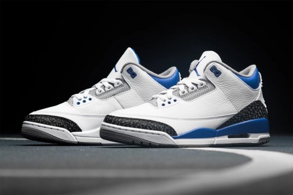 Giày Nike Air Jordan 3 Retro 'Racer Blue' CT8532-145 - Ảnh 6