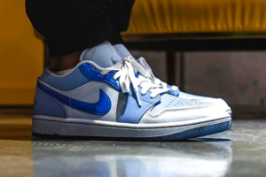 Alternative view of Giày Nike Air Jordan 1 Low SE 'Mighty Swooshers' DM5442-040