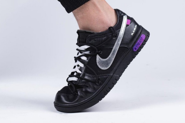 Giày Nike Off-White x Dunk Low 'Lot 50 Of 50' DM1602-001 - Ảnh 5