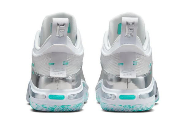 Giày Nike Air Jordan 36 Low Guo Ailun 'White Silver Black'  DM9032-130 - Ảnh 5
