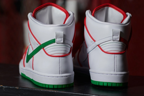 Giày Nike SB Paul Rodriguez x Dunk High 'Premium SB Boxing' CT6680-100 - Ảnh 6