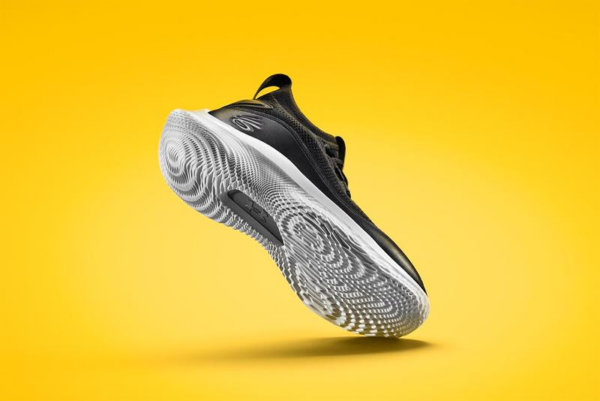 Giày Under Armour Curry Flow 8 Black White 3023085-002 - Ảnh 5