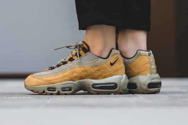 Giày Nike Air Max 95 Premium 'Wheat' 538416-700 - Ảnh 7