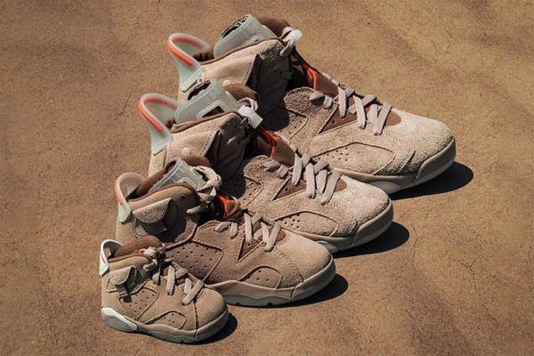 Giày Nike Travis Scott x Air Jordan 6 Retro 'British Khaki' DH0690-200 - Ảnh 10