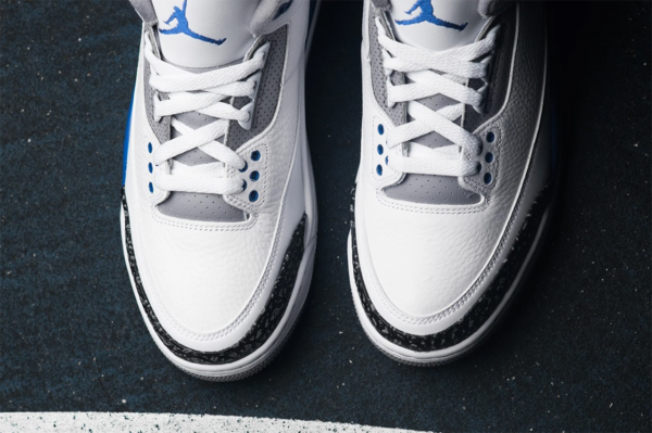 Giày Nike Air Jordan 3 Retro 'Racer Blue' CT8532-145 - Ảnh 8