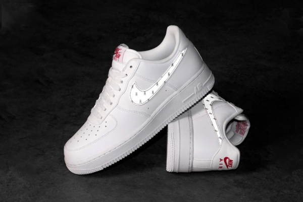 Giày Nike 3M x Air Force 1 '07 'White' CT2296-100 - Ảnh 4