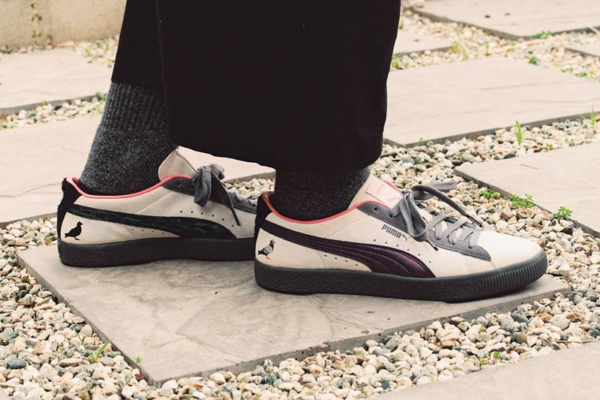 Giày Puma Suede atmos x Jeff Staple 'Pigeon and Crow' 381160-01 - Ảnh 6