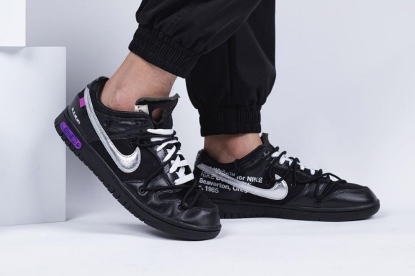 Giày Nike Off-White x Dunk Low 'Lot 50 Of 50' DM1602-001 - Ảnh 2