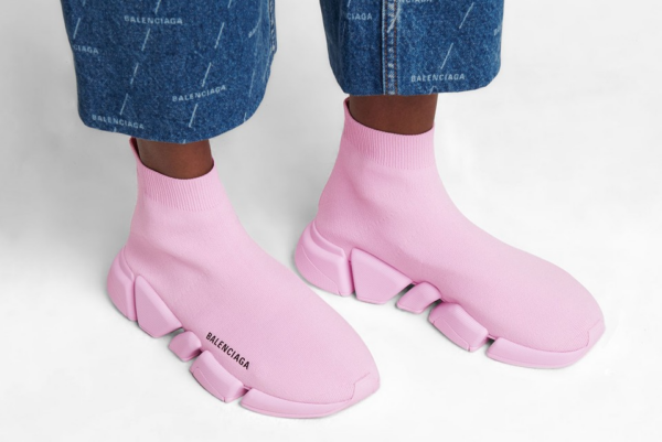 Giày Balenciaga Wmns Speed 2.0 Sneaker 'Light Pink' 617196-W2DB1-5601 - Ảnh 5