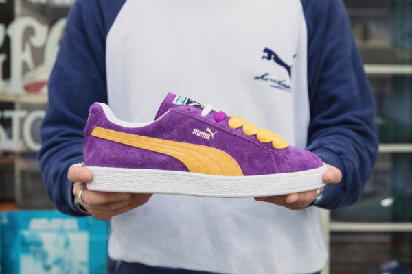 Giày Puma Suede Teams 'Los Angeles Lakers' 380168-03 - Ảnh 4