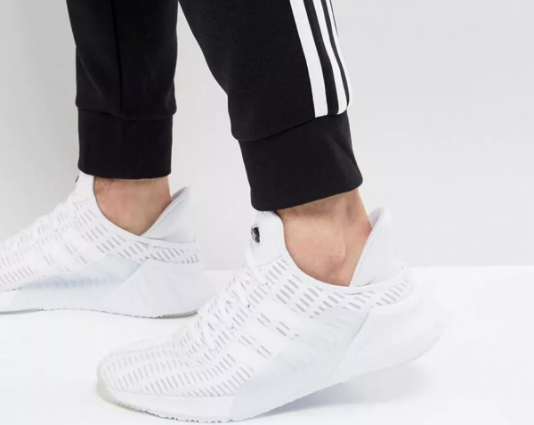 Giày Adidas Climacool 0217 Triple White BZ0248 - Ảnh 4