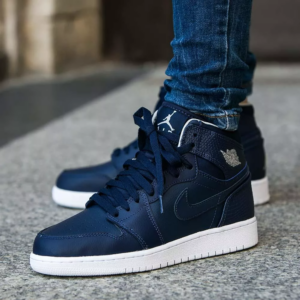 Alternative view of Giày Nike Air Jordan 1 Retro High 'Midnight Navy' 705300-405