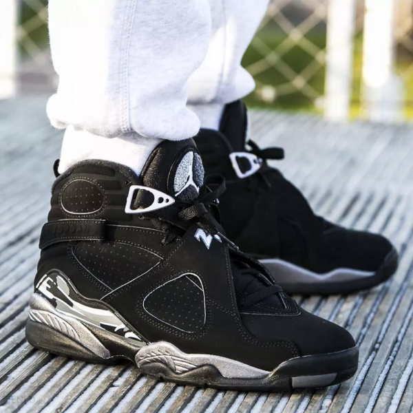 Giày Nike Air Jordan 8 Retro 'Chrome' 2015 305381-003 - Ảnh 2