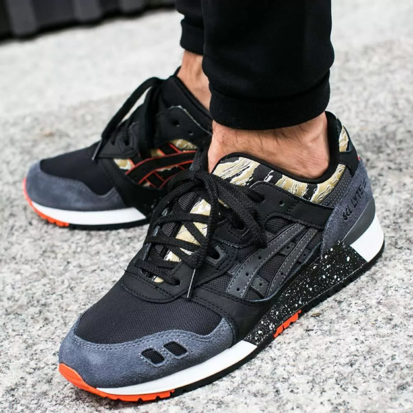 Giày Asics Gel Lyte 3 'Black Camo' H7Y0L-9090 - Ảnh 3