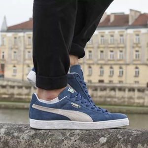 Alternative view of Giày Puma Suede Classic Plus 'Ensign Blue' 352634-01