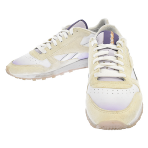 Giay Reebok Classic Leather x MadWoman 'White Purple Oasis' GW3828