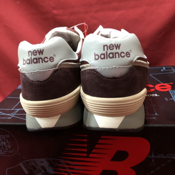 Giày New Balance 574 'Burgundy' MLP574CW - Ảnh 2