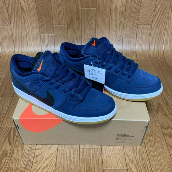 Giày Nike Dunk Low Pro ISO SB 'Navy Gum' CW7463-401 - Ảnh 4