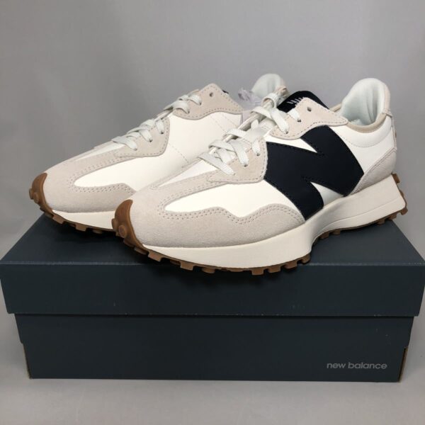 Giày New Balance Wmns 327 'Grey Navy' WS327KB - Ảnh 7