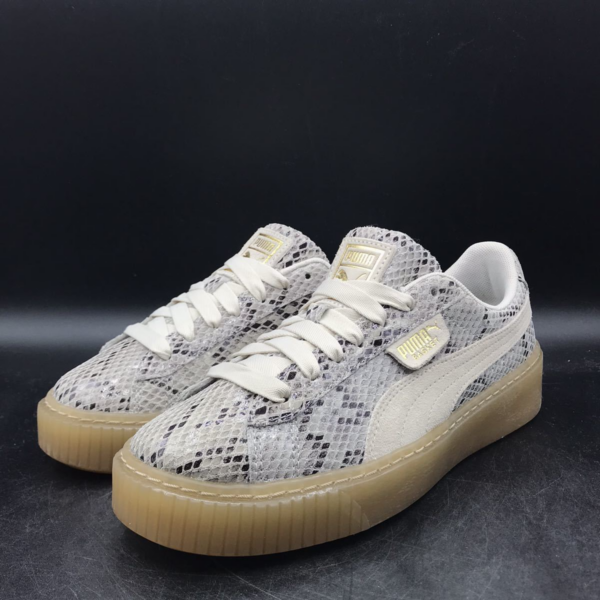 Giày Puma Platform Snake Lux Wn's 'White' 369904-02 - Ảnh 5
