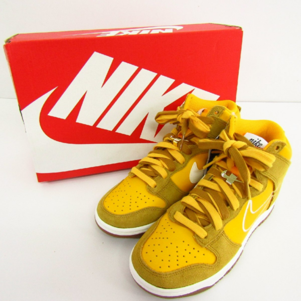 Giày Nike Dunk High SE First Use University 'Gold' DH6758-700 - Ảnh 4