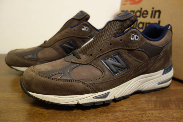 Giày New Balance 991 Made In England Brown M991NBB - Ảnh 3