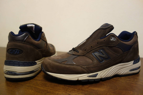 Giày New Balance 991 Made In England Brown M991NBB - Ảnh 4